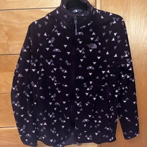 Purple North Face Fleece